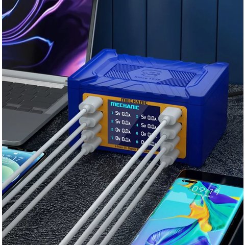 Мережевий зарядний пристрій Mechanic V-Power 8S, 115 Вт, Quick Charge, Power Delivery (PD), 8 портів Прев'ю 2
