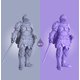 Фотополимерная смола для 3D-принтера ELEGOO Grey to Purple, 1 кг Превью 1