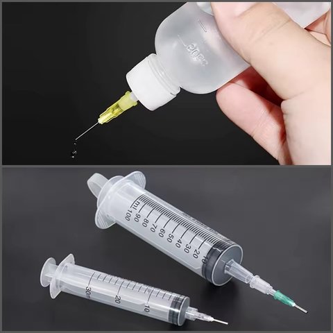 Голка-дозатор 21G, 0,8 мм, пряма, під гвинт, для шприців, 10 шт., 13 mm Прев'ю 2