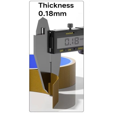 Стрічка тефлонова Mechanic F4, 0,18 мм, 15 мм, 10 м, високотемпературна Прев'ю 4