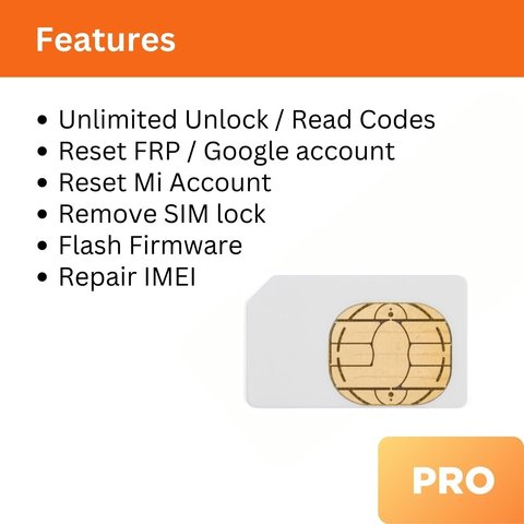 Смарт-карта для донгла NCK Pro (активирована для NCK Dongle + UMT) Превью 2