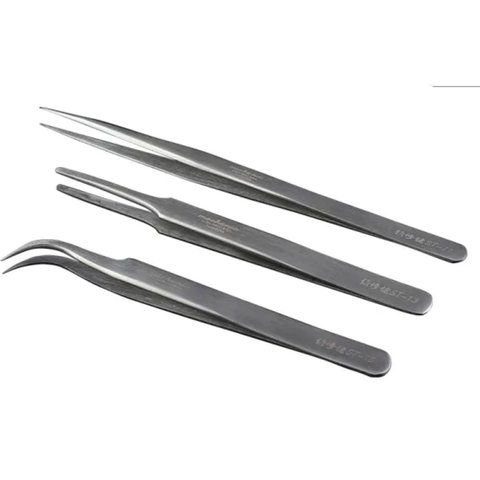 Mounting Tweezers Mechanic ST-13, (straight, 115 mm) Preview 4