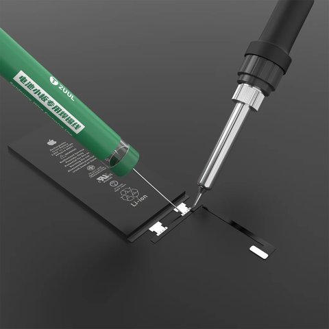 Solder 2UUL SC39, (0,8 mm, 3 m, for soldering nickel plates of batteries) Preview 1
