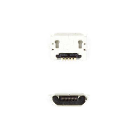 Коннектор зарядки для LG E730 Optimus Sol; Sony Ericsson U5, X10, X8, 5 pin, micro-USB тип-B Превью 1