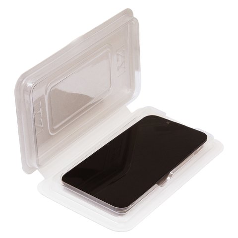 Pantalla LCD puede usarse con iPhone 13 mini, negro, sin microchip, con marco, AAA, (TFT), ZY, LTPS FHD Vista previa  2