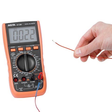 Цифровий мультиметр Accta AT-280 Прев'ю 7