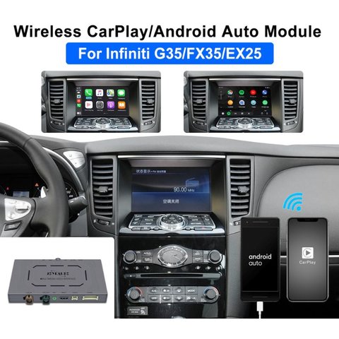 CarPlay для Infiniti QX70 / Q70 Low / G35 / FX35 / FX50 / EX25 / EX35 Прев'ю 1