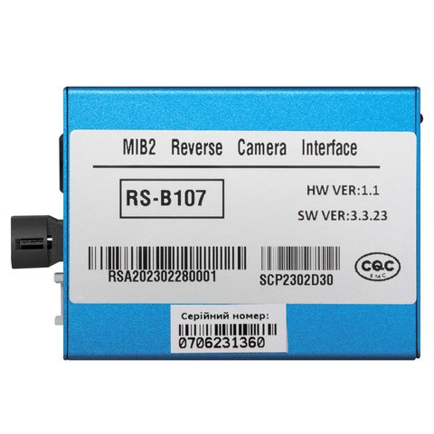 Адаптер подключения камеры заднего вида для Volkswagen с мультимедийной системой MIB & MIB2 Discover Pro Превью 4