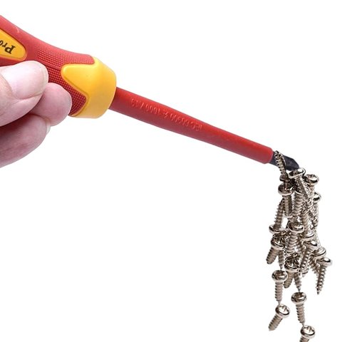 Отвертка диэлектрическая крестообразная Pro'sKit SD-810-P1 Превью 2