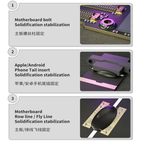 Паяльна маска Mechanic SU3, зелена, 10 мл, ультрафіолетова Прев'ю 5