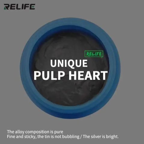 BGA паста RELIFE RL-404, Sn 42%, Bi 58%, 138 °C, 40 г Прев'ю 3