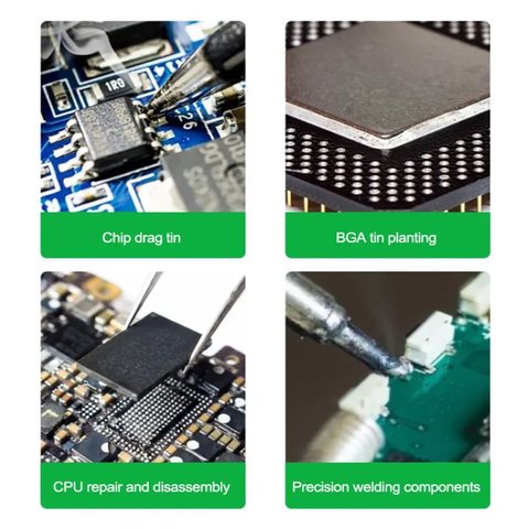 Флюс-паста RELIFE F-21, з пластиковим штовхачем, безсвинцева, безгалогена, 10 мл Прев'ю 5