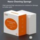 Нано-губка Amaoe NCS500, для очистки, универсальная, 500 шт. Превью 1