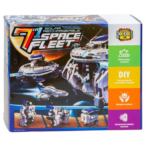 Космический флот 7 в 1, STEM-конструктор CIC 21-641 Превью 10