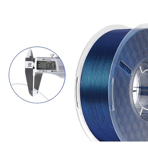 Філамент ELEGOO PLA, ціановий (peacock blue), 1 кг Прев'ю 1